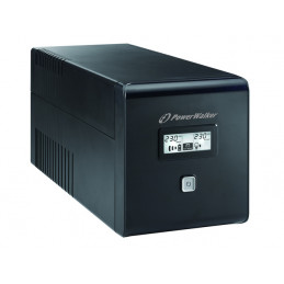 UPS POWER WALKER LINE-INTERACTIVE 1000VA 2X SCHUKO + 2XIEC OUT, RJ11/RJ45 IN/OUT, USB, LCD