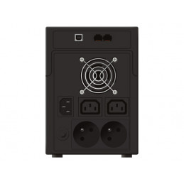UPS POWER WALKER LINE-INTERACTIVE 1200VA 2X 230V PL + 2X IEC OUT, RJ11/RJ45 IN/OUT, USB
