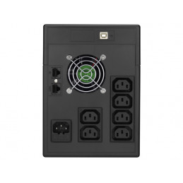 UPS POWER WALKER LINE-INTERACTIVE 1500VA 6X IEC 230V, PURE SINE WAVE, RJ11/45 IN/OUT, USB, LCD
