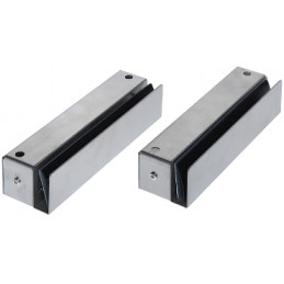 ZESTAW UCHWYTÓW DO SZKLANYCH DRZWI ATLO-BEB-3