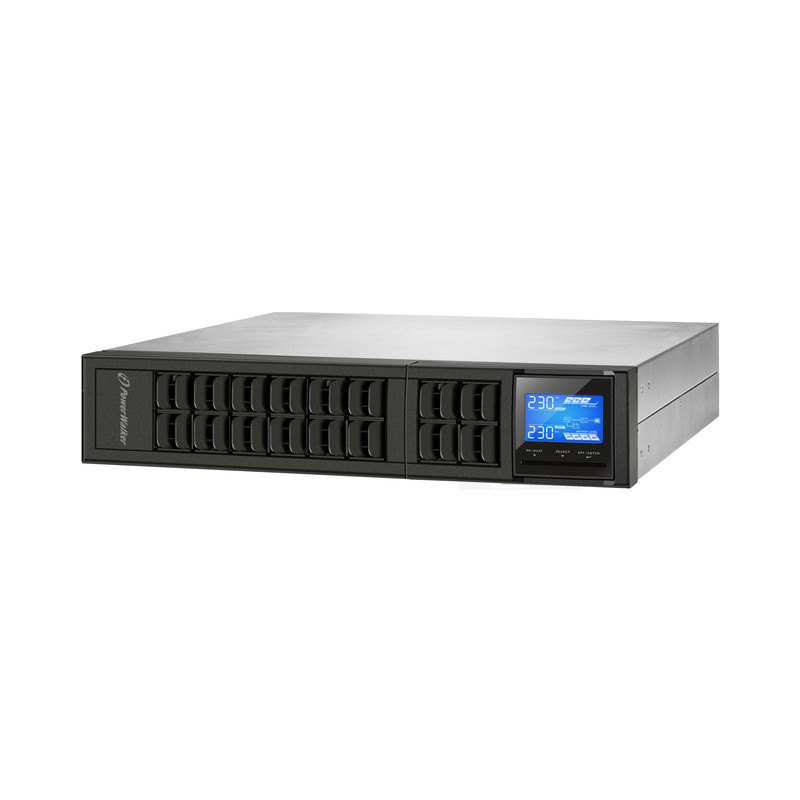 UPS POWERWALKER ON-LINE 3000VA 4X IEC + TERMINAL OUT, USB/RS-232, LCD, RACK 19"/TOWER