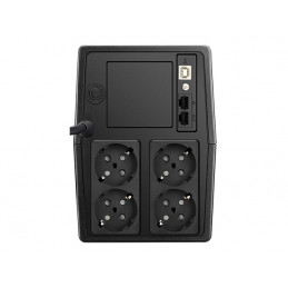 UPS POWERWALKER LINE-INTERACTIVE 1000VA 4X SCHUKO 230V, RJ11/45 IN/OUT, USB