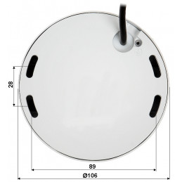 Kamera kopułkowa DAHUA HAC-HDBW2220F-M-0280 2Mpix