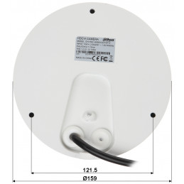 Kamera kopułkowa DAHUA HAC-HDBW3231E-ZH-271 2Mpix