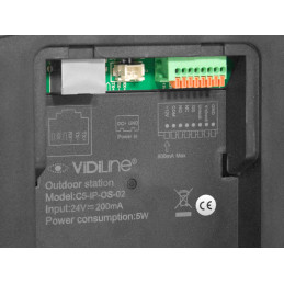 Wideodomofon IP 40-rodzinny VidiLine C5-IP