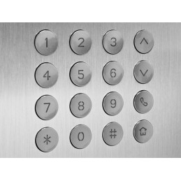 Wideodomofon IP 8-rodzinny VidiLine C5-IP