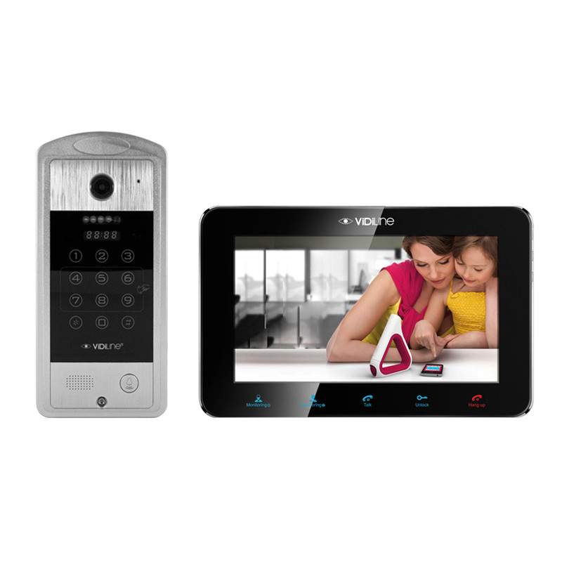 Wideodomofon WiFI ViDiLine z podglądem na telefonie VIDI-MVDP-7SL-B