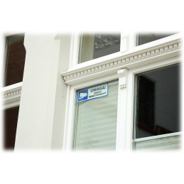 NAKLEJKA OBIEKT MONITOROWANY N-KPL-1/R KOMPLET