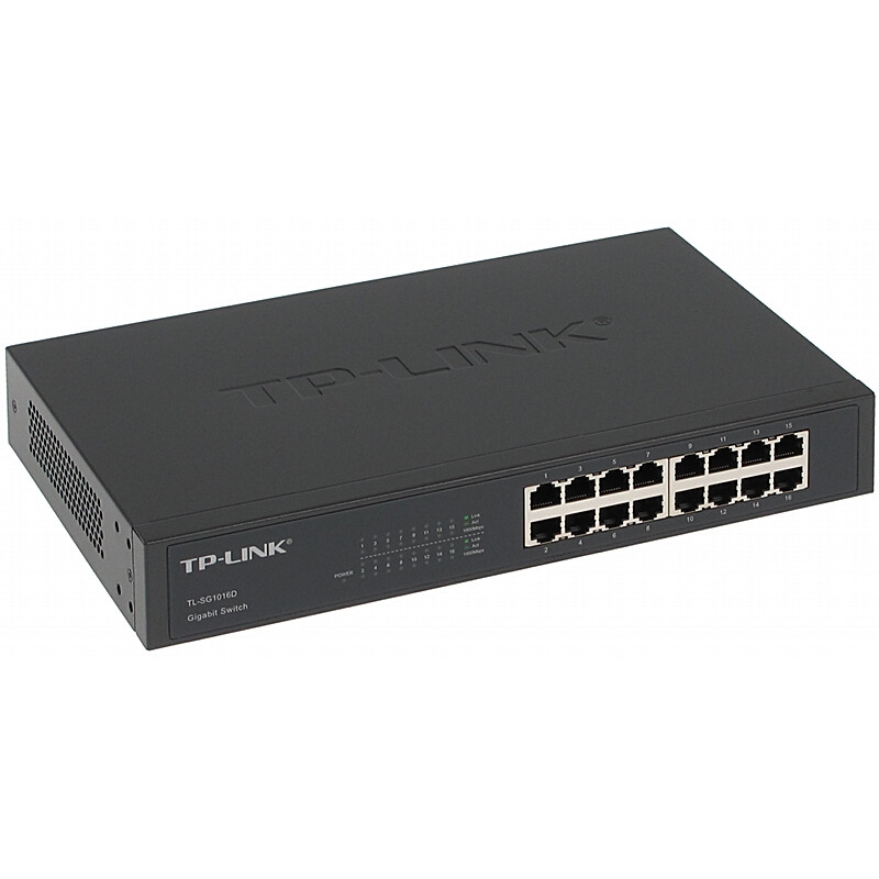 SWITCH   TL-SG1016D TP-LINK 16-PORTOWY