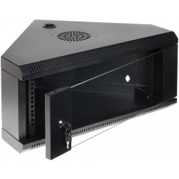 Szafa Rack narożnikowa, wisząca EPRADO-R19-4U/430CR - Outlet