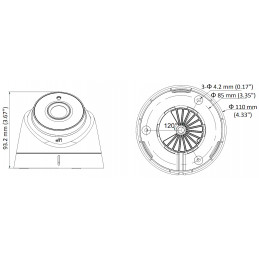 Kamera kopułkowa HIKVISION DS-2CE56D8T-IT3 2Mpix