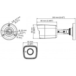 Kamera tubowa HIKVISION DS-2CE16D8T-IT 2Mpix