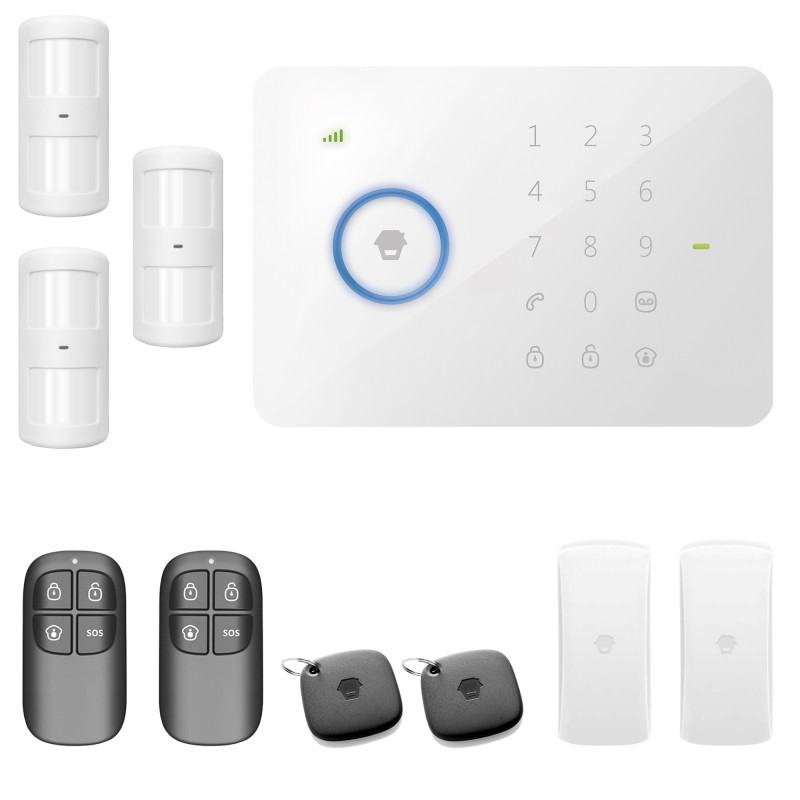 Alarm bezprzewodowy Chuango G5 GSM zestaw 5 czujników