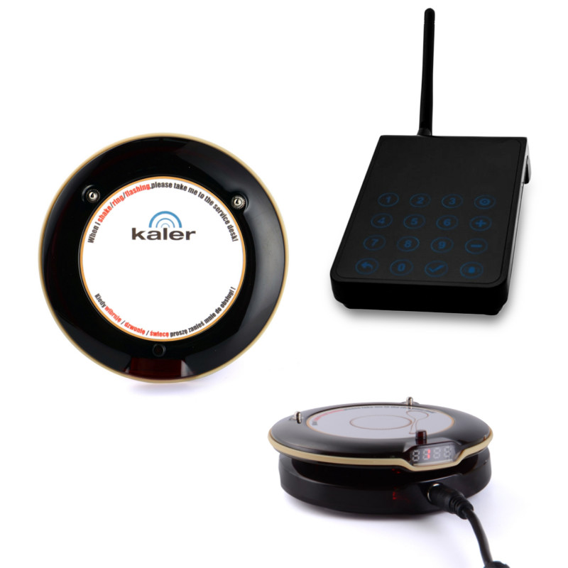 Kaler Bezprzewodowy System Powiadomień 1 Pager Odbiornik 