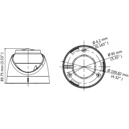 Kamera kopułkowa HIKVISION HD-TVI DS-2CE71D8T-PIRL - 2Mpix