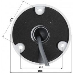 Kamera tubowa HIKVISION HD-TVI DS-2CE16F7T-IT5 - 3 Mpix