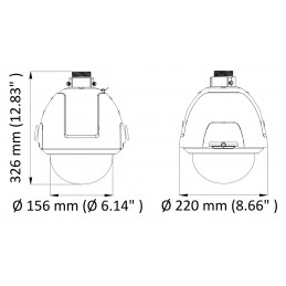 Kamera szybkoobrotowa HIKVISION DS-2AE5232T-A - 2Mpix