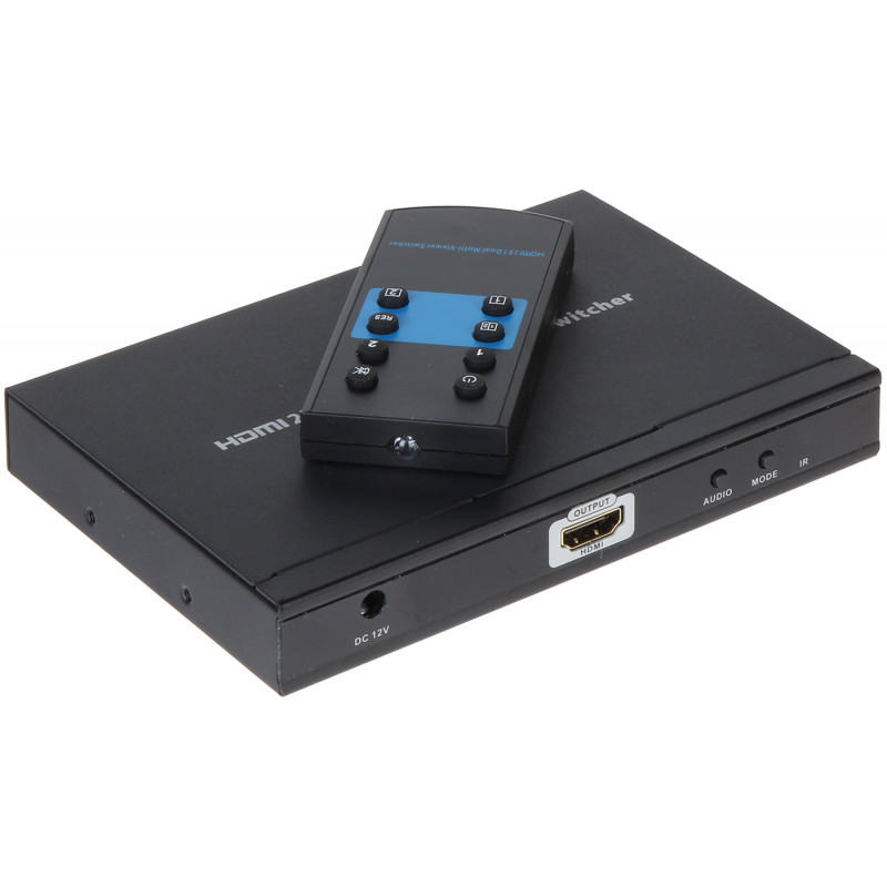 DZIELNIK OBRAZU HDMI-SW-2/1P-POP