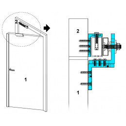 Zetownik i kątownik BZE-283-5