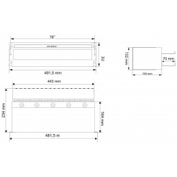 OBUDOWA A19-TS-35/OB-3U/160