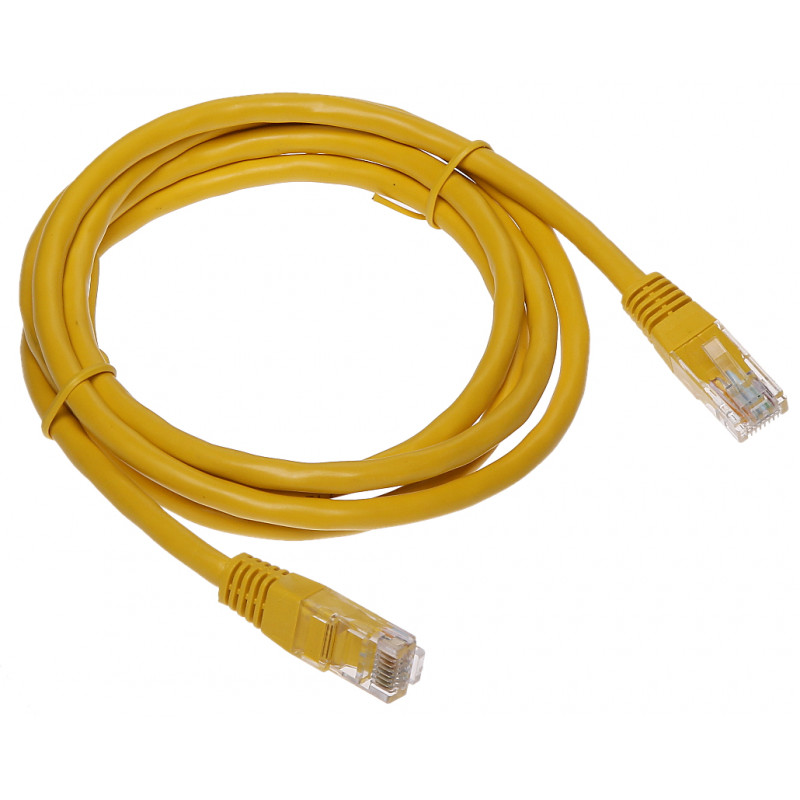 PATCHCORD RJ45/6/1.5-YELLOW 1.5   m