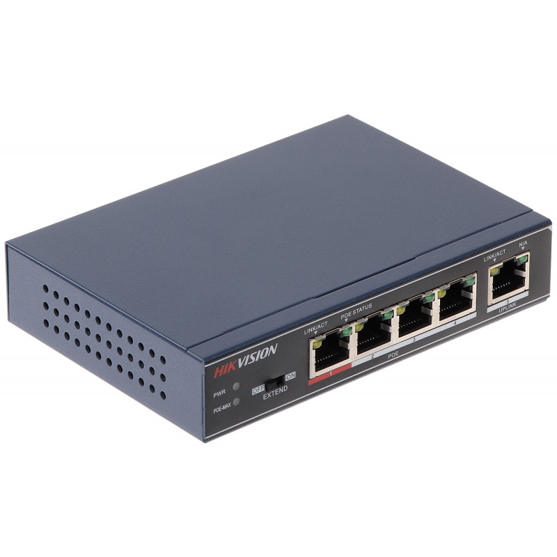 SWITCH PoE DS-3E0105P-E 5-PORTOWY HIKVISION