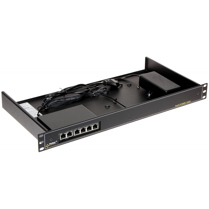 SWITCH PoE DO SZAFY RACK RS-64 6-PORTOWY PULSAR