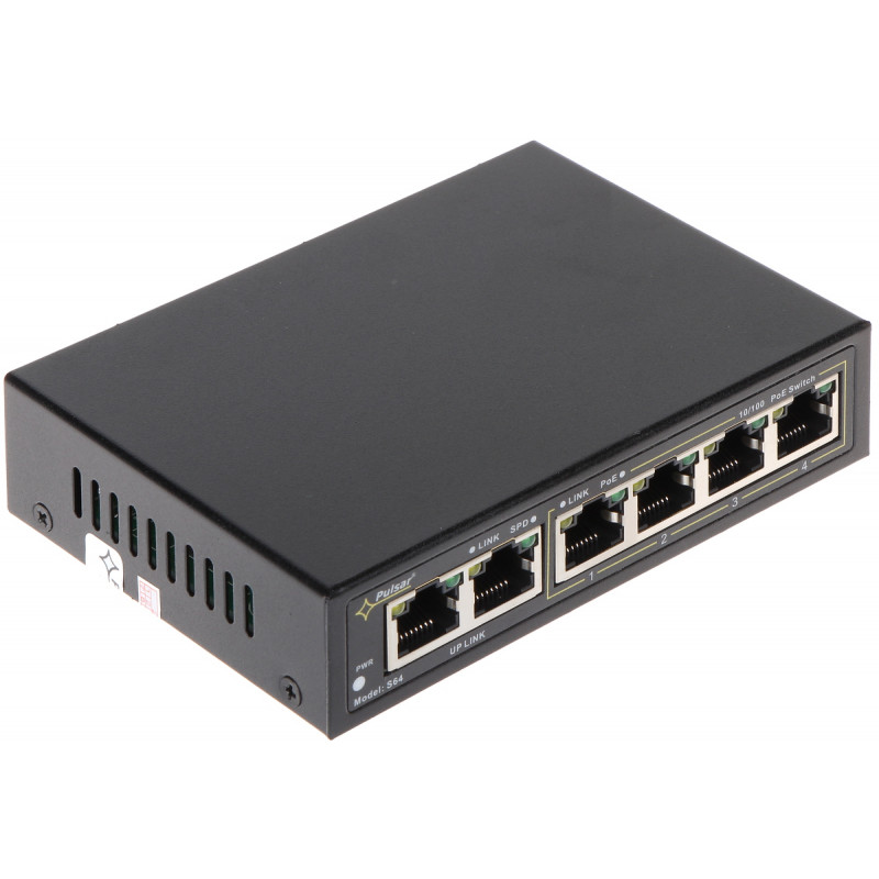 Switch PoE S-64 6-PORTOWY PULSAR