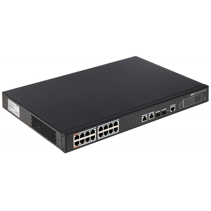 SWITCH   PFS4218-16ET-240 18-PORTOWY + 2 x SFP DAHUA