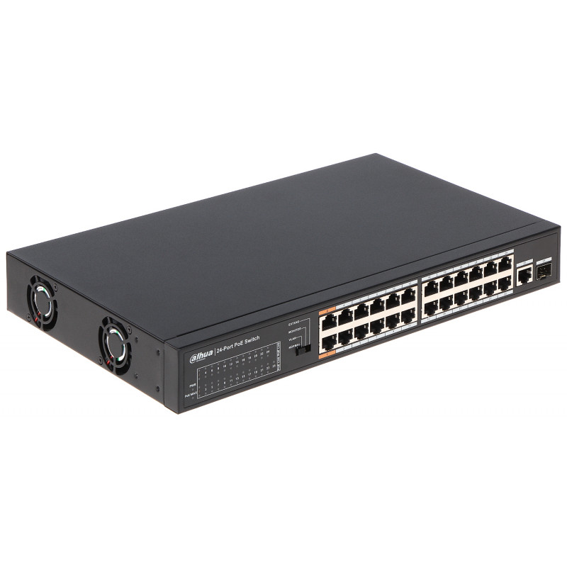 SWITCH PoE PFS3125-24ET-190 25-PORTOWY +SFP DAHUA