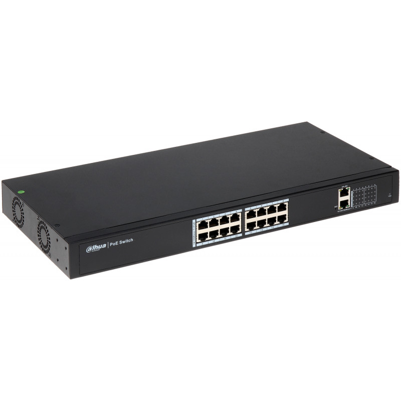 Switch PoE PFS4018-16P-250 18-PORTOWY DAHUA