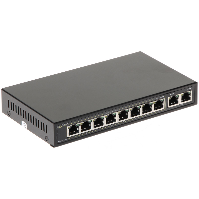 Switch PoE S-108 10-PORTOWY PULSAR