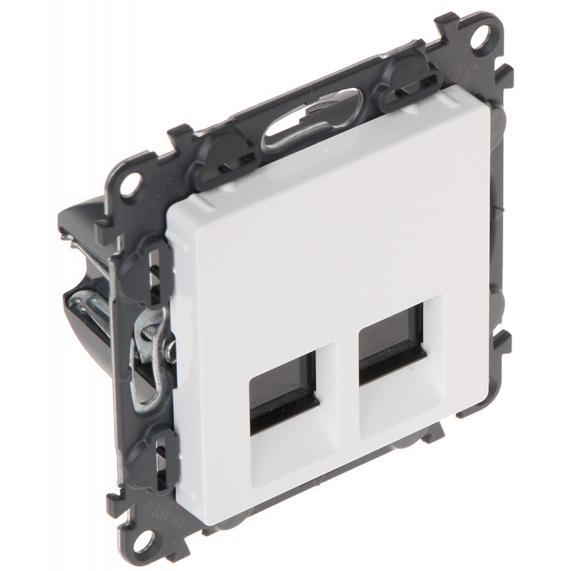 GNIAZDO ZAKOŃCZENIOWE LE-753143 Valena Life RJ-45 LEGRAND