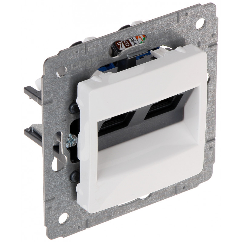 GNIAZDO ZAKOŃCZENIOWE RJ-45 LE-773642 Cariva LEGRAND