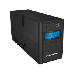 UPS POWERWALKER LINE-INTERACTIVE 850VA, 4X IEC, RJ11 IN/OUT, USB, LCD