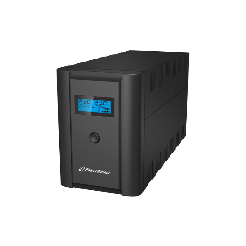 UPS POWERWALKER LINE-INTERACTIVE 2200VA, 2X SCHUKO + 2X IEC OUT, RJ11/RJ45 IN/OUT, USB, LCD