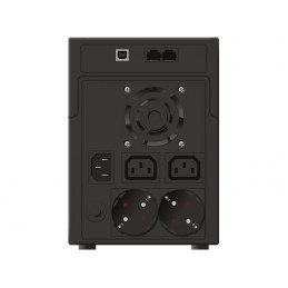 UPS POWERWALKER LINE-INTERACTIVE 2200VA, 2X SCHUKO + 2X IEC OUT, RJ11/RJ45 IN/OUT, USB, LCD