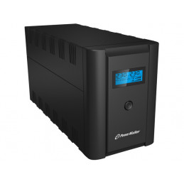 UPS POWERWALKER LINE-INTERACTIVE 2200VA, 2X SCHUKO + 2X IEC OUT, RJ11/RJ45 IN/OUT, USB, LCD