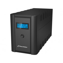 UPS POWERWALKER LINE-INTERACTIVE 2200VA, 6X IEC OUT, RJ11/RJ45 IN/OUT, USB, LCD