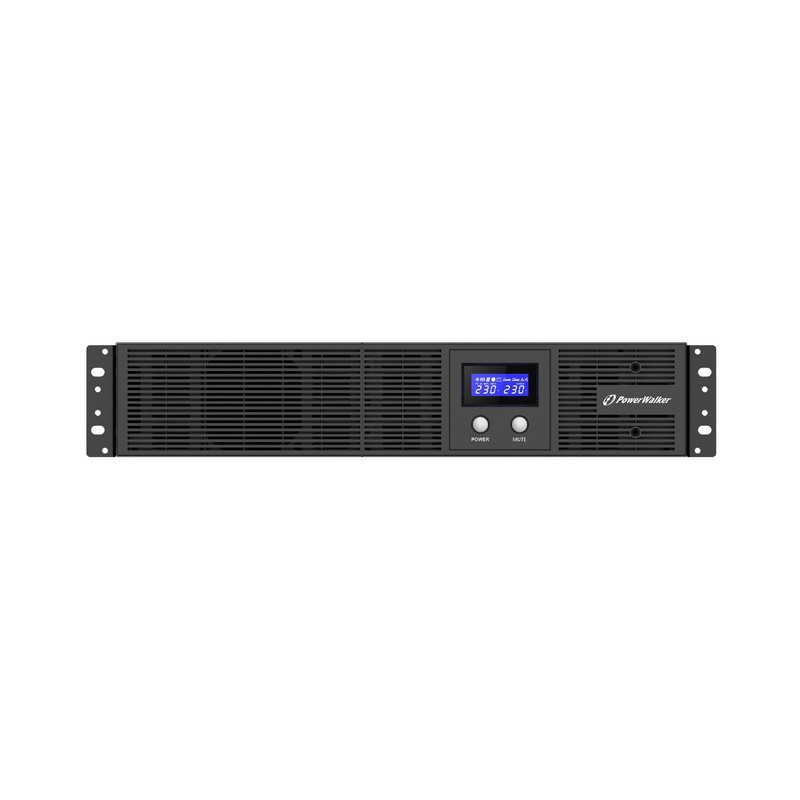 UPS RACK 19" POWERWALKER LINE-INTERACTIVE 3000VA, 8X IEC OUT, RJ11/RJ45 IN/OUT, USB, LCD, EPO