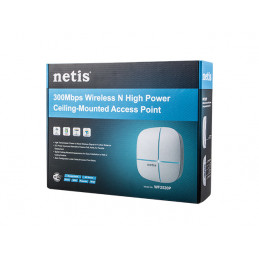 ACCESS POINT NETIS WF2520P WEWNĘTRZNY N300 POE SUFITOWY