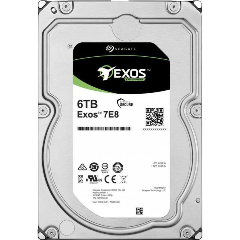 Dysk SEAGATE EXOS™ Enterprise Capacity ST6000NM0235 6TB SATA 3.5” 7E8 512n