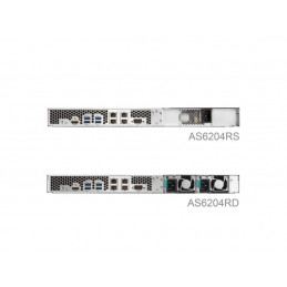 SIECIOWY SERWER PLIKÓW NAS ASUSTOR AS6204RD 4-DYSKOWY RACK U1