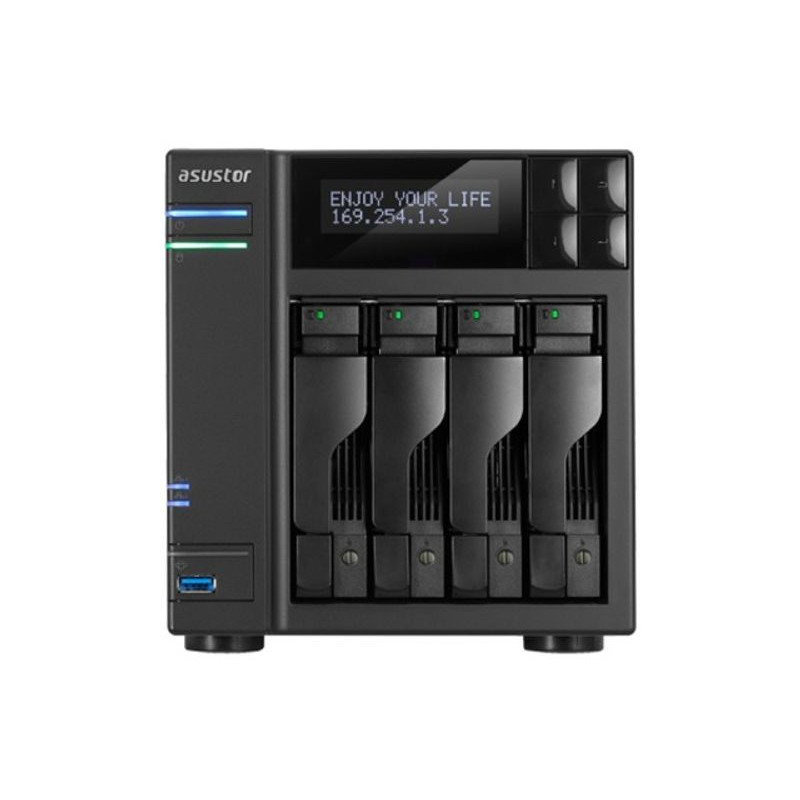 SIECIOWY SERWER PLIKÓW NAS ASUSTOR AS7004T-I5 4-DYSKOWY TOWER