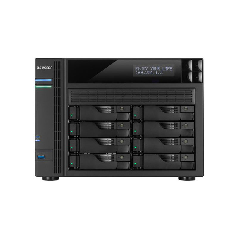 SIECIOWY SERWER PLIKÓW NAS ASUSTOR AS7008T 8-DYSKOWY TOWER