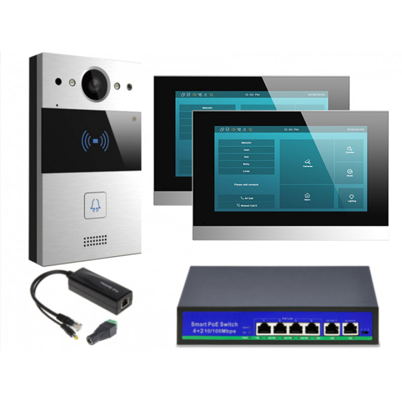 Akuvox zestaw jednorodzinny 2monitory C315 Android