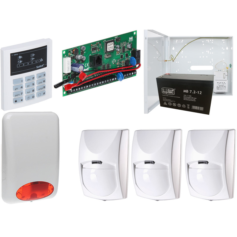 ALARM CA-5 SATEL MANIPULATOR LED 3 CZUJNIKI