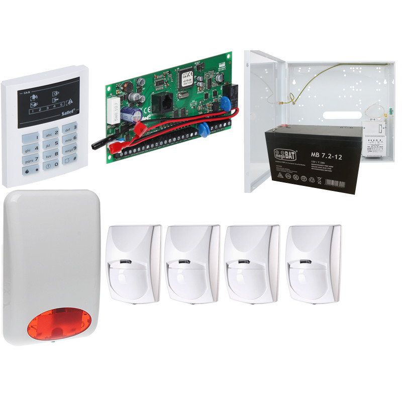 ALARM CA-5 SATEL MANIPULATOR LED 4 CZUJNIKI