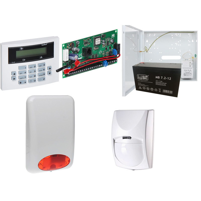 ALARM SATEL CA-5 SATEL MANIPULATOR LCD 1 CZUJNIK