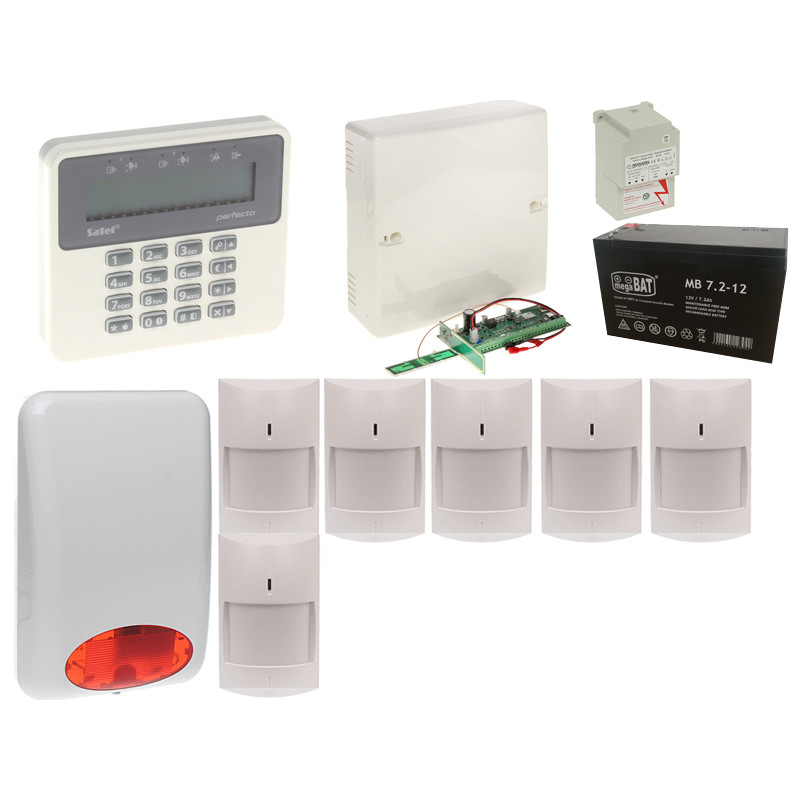 ALARM BEZPRZEWODOWY PERFECTA WRL MPD-300 x6